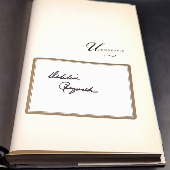 Genuine Authentic Debbie Reynolds Signed Autographed Book "Unsinkable A Memoir" - Picture 4 of 10